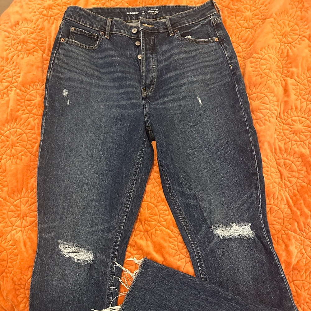 Size 12 women’s tall, Old Navy jeans button up. NWOT